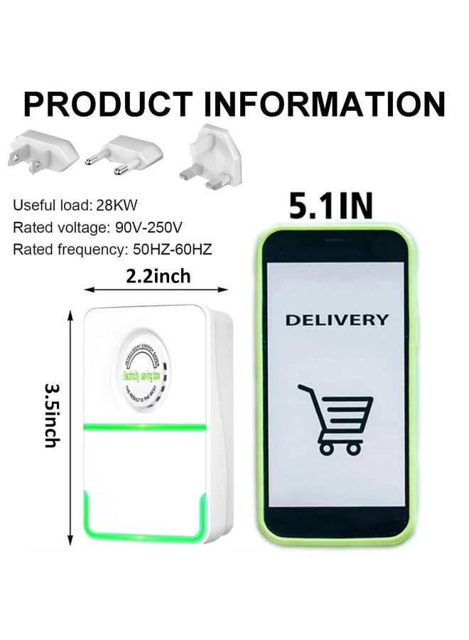 Perfect energy-saving device. Provide stable voltage and current, increase the power of electrical appliances, avoid the waste of electricity invalid, and extend the service life of electrical products.  - Image 4