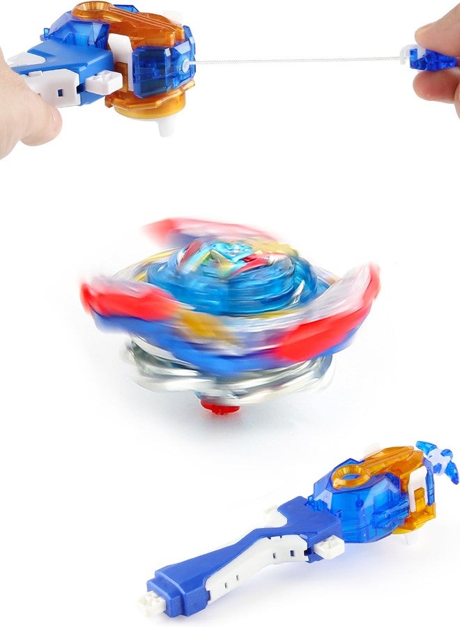 Desamvap Battling Tops Burst Pro Series Dynamite Ultimate Valkyrie Variable with Launcher & Grip Battle Game Set Right Spin DB Layer System, Toys Gifts for Kids Children Boys - Image 4