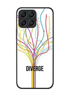 Rugged Black edge case for Honor X8 5G Slim fit Soft Case Flexible Rubber Edges Anti Drop TPU Gel Thin Cover - Diverge (White)
