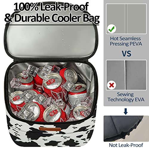 Vankor Camping Cooler Backpack 30 Cans, Soft Backpack Coolers Insulated Leak Proof Travel Cooler Bag Waterproof Lunch Picnic Beach Work Trip Thermal Bag Drink Beverage Cooler - Image 2
