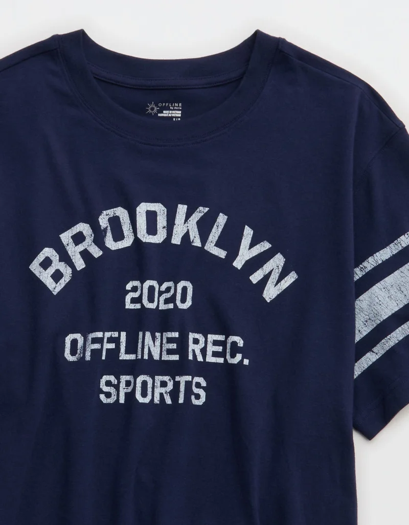 Aerie OFFLINE By Aerie Let's Stretch Seamed Boyfriend T-Shirt