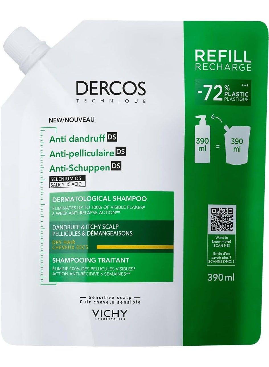 Dercos (Anti Dandruff DS) Dercos Anti Dandruff Shampoo for Dry hair