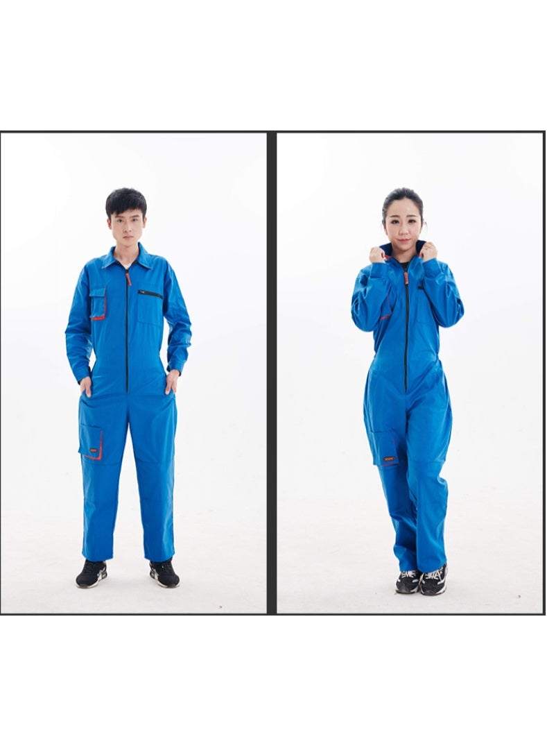 NIBEMINENT Work Overall Uniform Men Women Working Coveralls Welding Suit Car Repair Workshop Mechanic Plus Size Clothes - Image 2