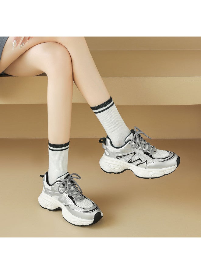 AME Fashion Comfortable Casual Dad Shoes For Women, 2025 Spring And Summer Ultra-light Anti-aging Platform Casual Shoes For Women - Image 5
