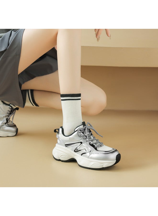 AME Fashion Comfortable Casual Dad Shoes For Women, 2025 Spring And Summer Ultra-light Anti-aging Platform Casual Shoes For Women - Image 2