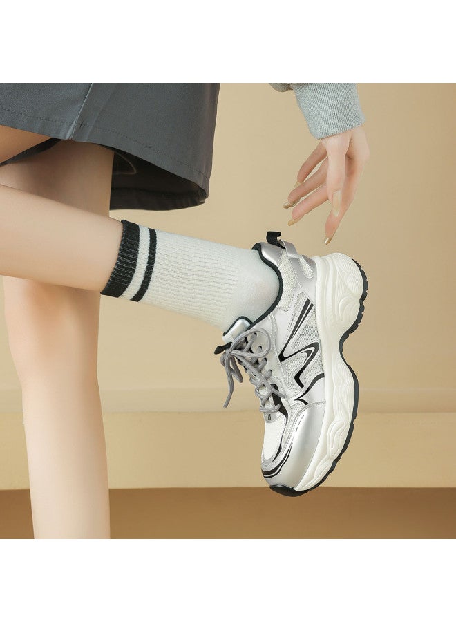 AME Fashion Comfortable Casual Dad Shoes For Women, 2025 Spring And Summer Ultra-light Anti-aging Platform Casual Shoes For Women - Image 3