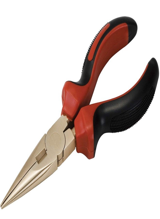 CS Unitec EX611-6A Non-Sparking Aluminum Bronze (Albr) 150Mm(6In) Long Nose Pliers - Image 1