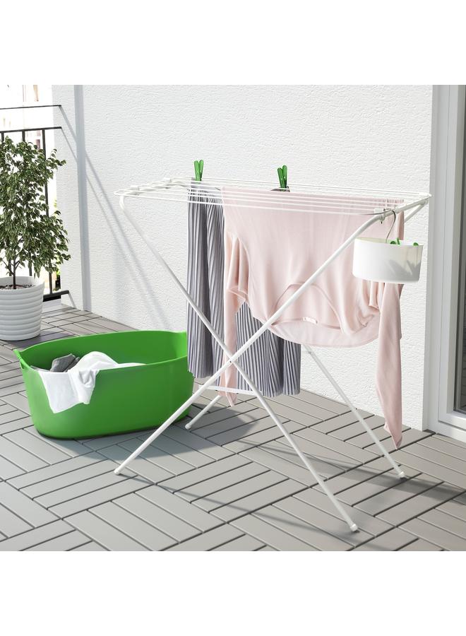Drying rack, in/outdoor, white - Image 3