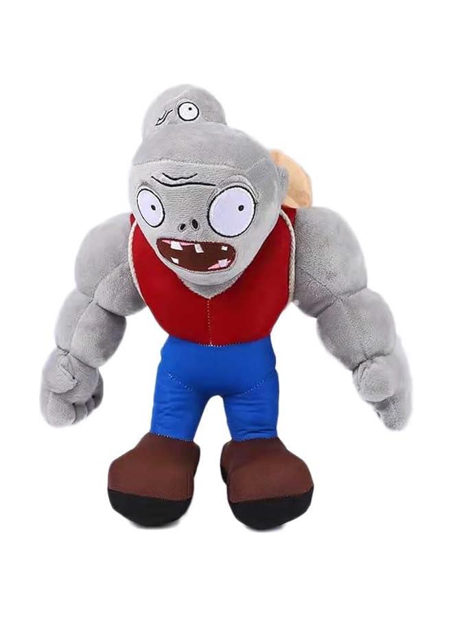 PVZ GARGANTUAR Plush Figure - Zombie Plant Stuffed Toy with 50pcs Stickers  - Image 1