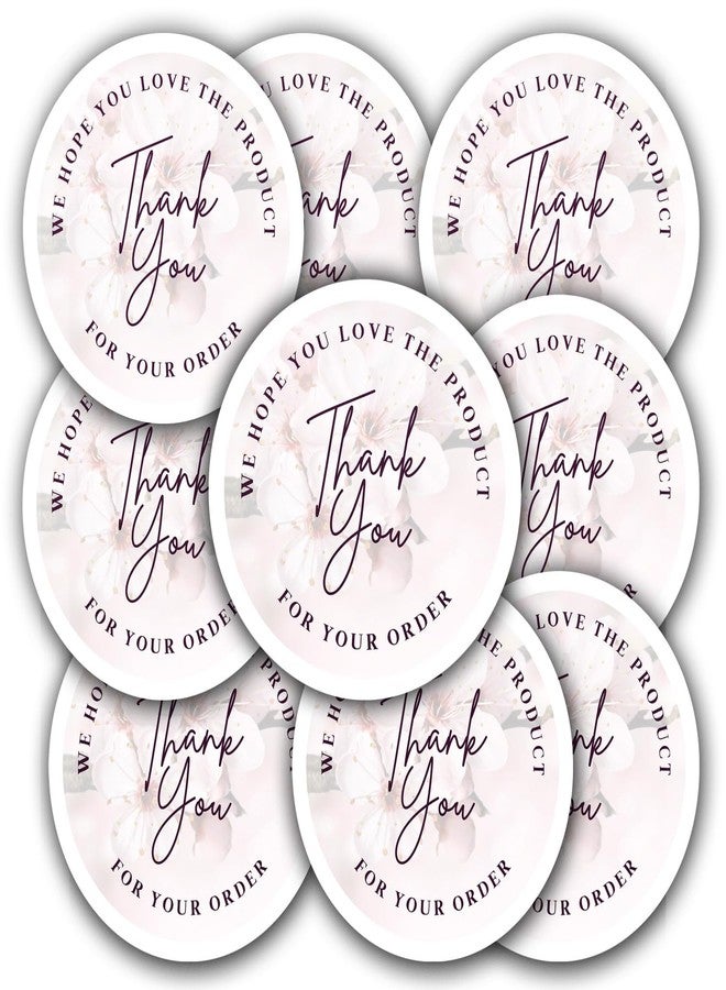 VAAIMAI 300 Pieces Thank You for Supporting My Small Business Stickers, Appreciation Note Stickers, Package Insert for Purchase Order for Small Business Owners, 1.5 Inch - Image 1