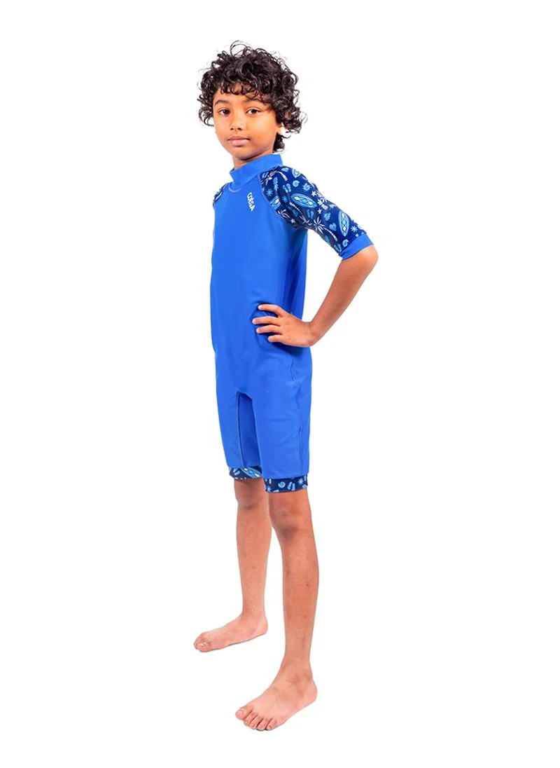 COEGA SUNWEAR COEGA Kids Boys One Piece Suit - Navy Blue Surf