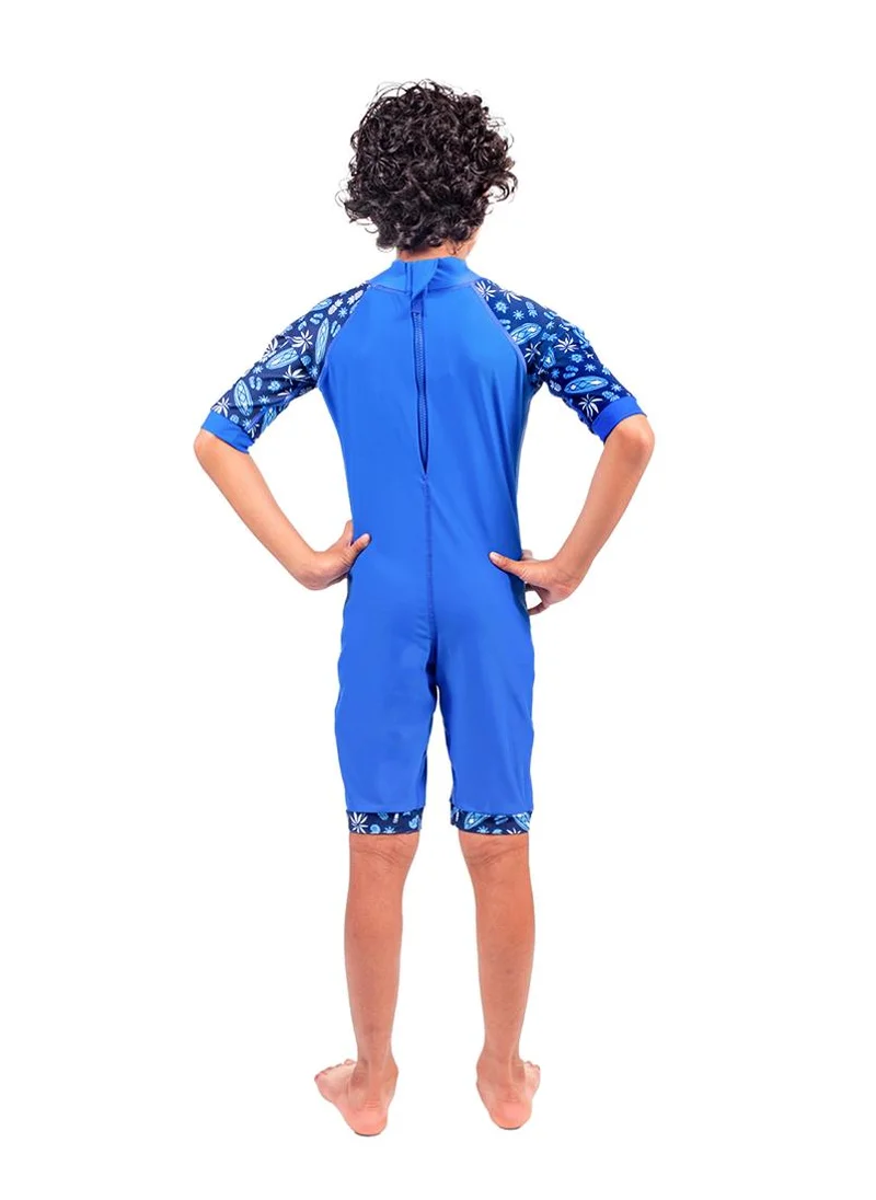 كويجا صن وير COEGA Kids Boys One Piece Suit - Navy Blue Surf