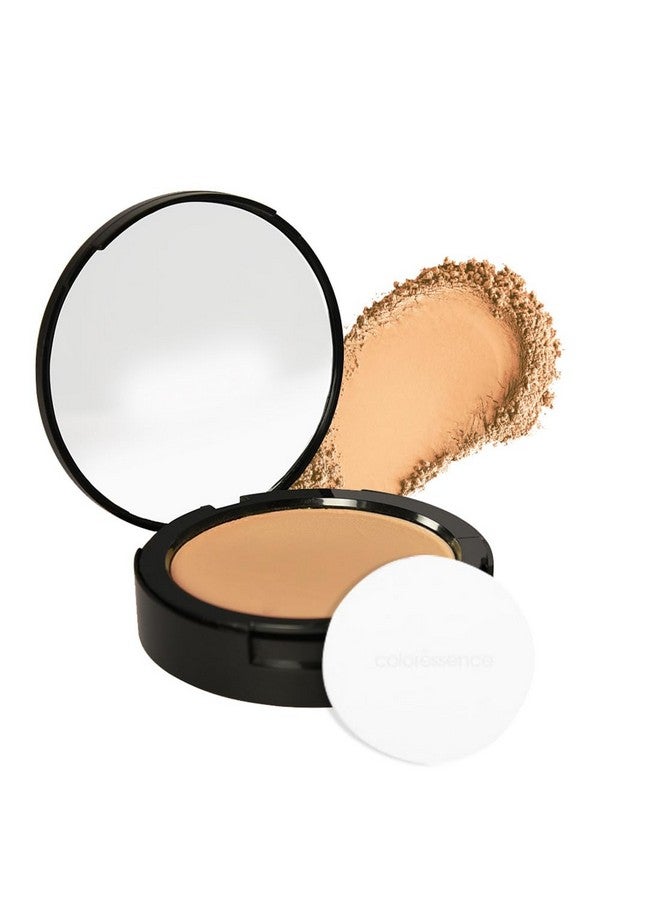 كالرسينس بودرة مضغوطة ستارليت مع نفخة تطبيق مجانية | بودرة تثبيت المكياج | بيكنج باودر للمكياج | بودرة مضغوطة غير لامعة |خفيفة الوزن | بودرة الوجه للتحكم في الزيت | داكن - Image 1