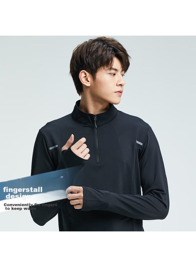BURUITE Te Sports Set For Men, Running Gear, Gym Clothes, Morning Jog, Badminton Outfit, Cycling, Ice Silk, Spring And Autumn Quick-Dry Clothing - Image 5
