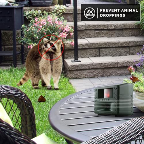 Bird-X Yard Gard, Electronic and Ultrasonic Animal Stopper Device with Motion-Sensor, Easy to Install, Covers up to 4,000 sq. ft., 15-25 kHz Frequency, 6.75" x 5.5" x 3.5" - Image 4