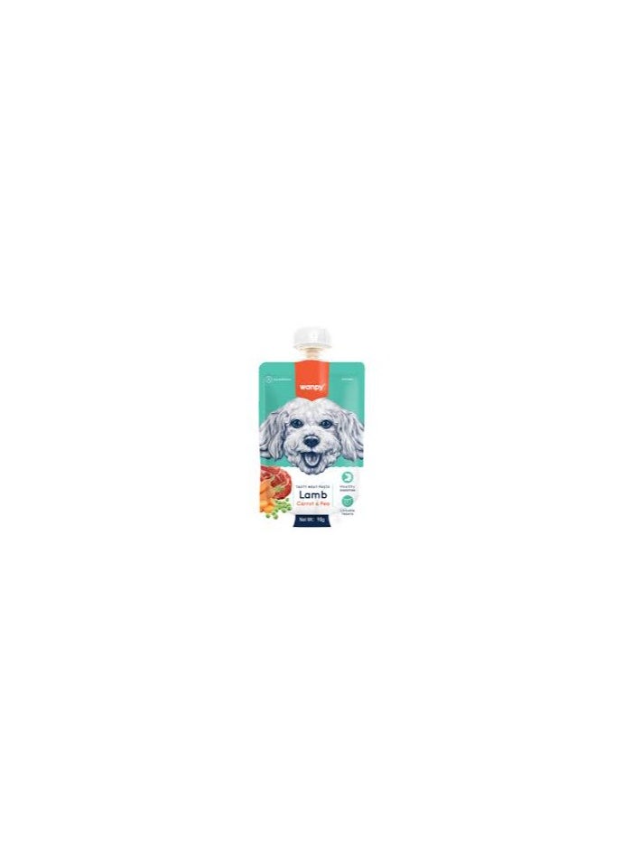 Wanpy Wanpy Tasty Meat Paste Lamp + Carrot&Peas 90g  - Image 3