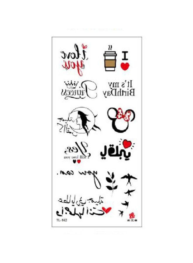 خيشة وشم مؤقت لاصق مقاوم للمياه - Image 1