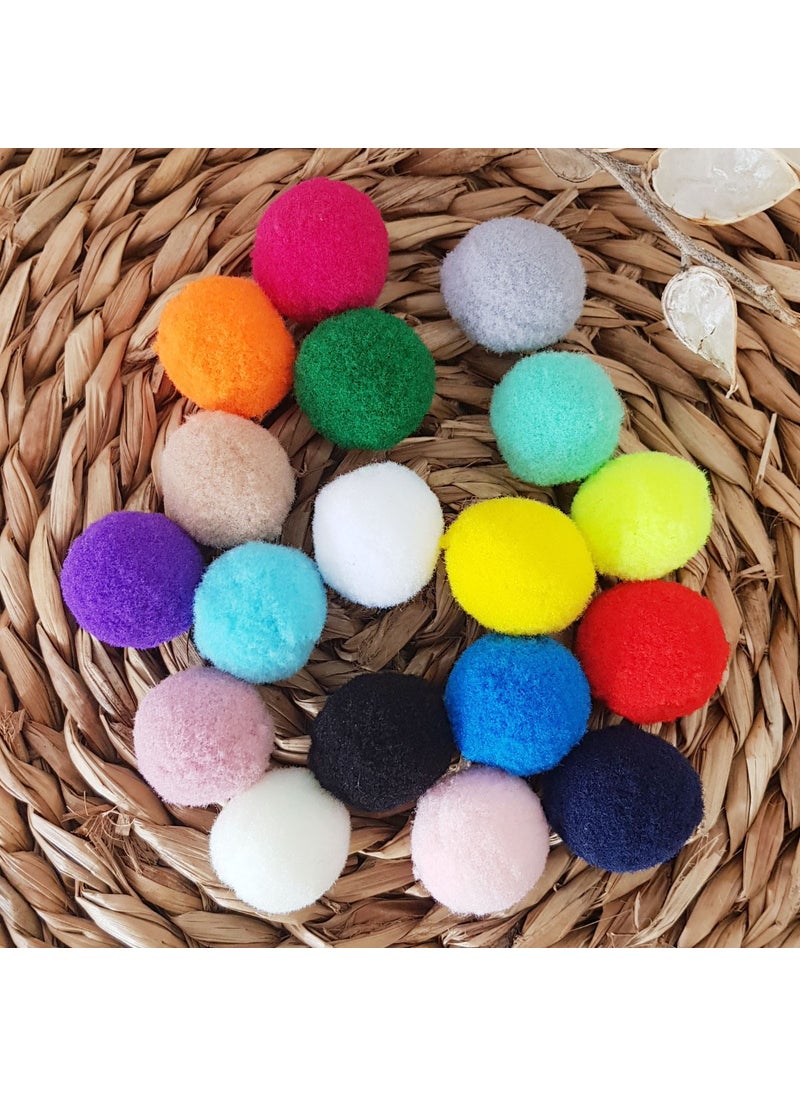 Plush pompom, 2.2 cm 20 pieces Neon Yellow - pzsku/ZC8AB5E20DB3BB7C6406DZ/45/_/1728062759/cc62d3fe-bc44-414b-ab6b-027a8d7ea781