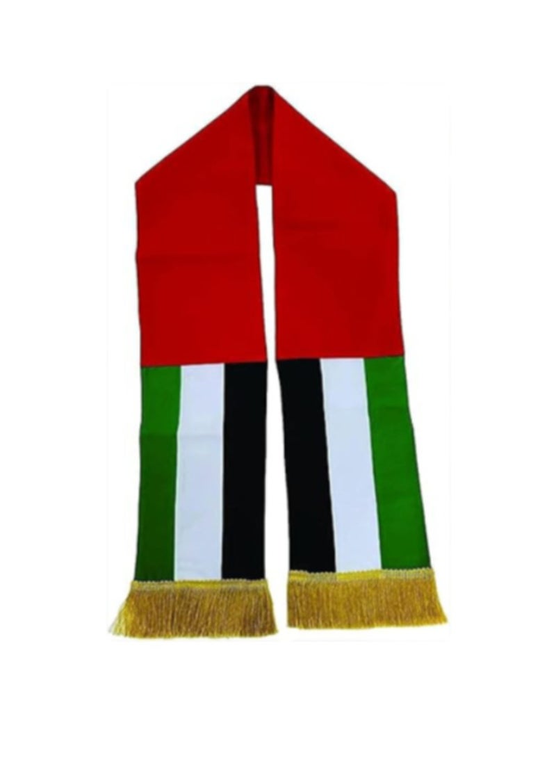 UAE Scarf UAE National Day Flag Scarf For Adults 140X16CM - pzsku/ZC8AB6B1E255A2E98DA35Z/45/_/1728565527/c8e9c2c1-55e3-40b7-8f1b-39d9d9933d5c