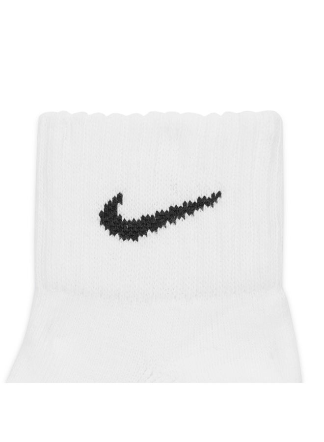 Nike Unisex Nike Cushioned Quarter Socks — 3-Pack - Image 4