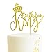 Arthsdite King Birthday Cake Topper Boy Prince 1st 2nd 3rd 10th 13th 18th 21st 30th 40th 50th Birthday Cake TopperGender Reveal Party Decorations Gold Glitter - Image 3