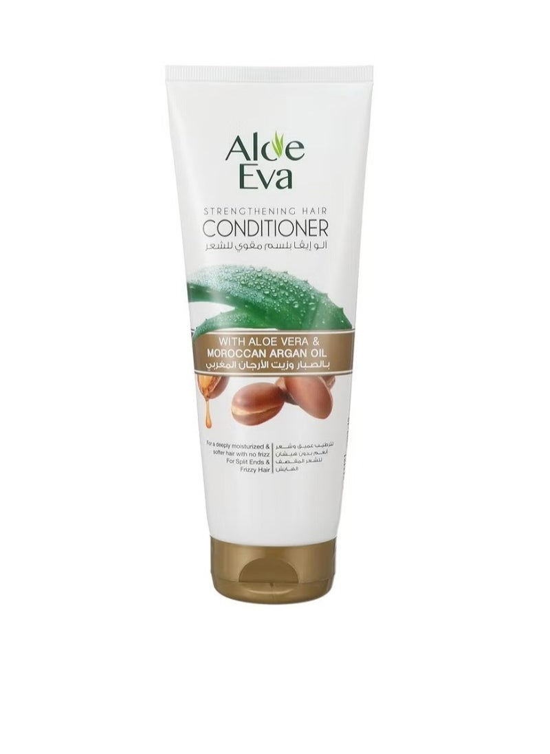 Aloe Eva Strengthening Hair Conditioner With Aloe Vera -Moroccan Argan oil  - Image 5