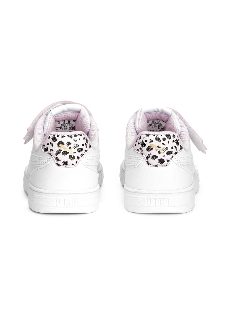 PUMA MATES Caven Kids Unisex White Sneakers - Image 3