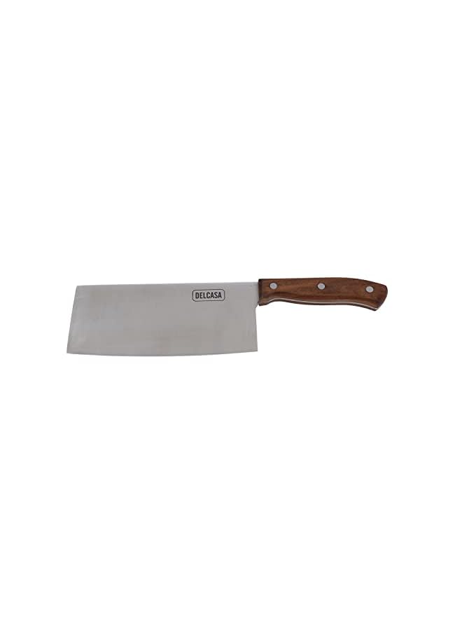 DELCASA Cleaver Knife Stainless Steel Blade DC2076  - Image 2
