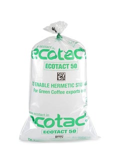 Ecotact 50 Hermetic Bag, Plastic Storage Bags for Green Coffee Beans / Cacao Beans / Food, Suitable for 35-45 Kgs, Pack of 10 pcs  - Image 2