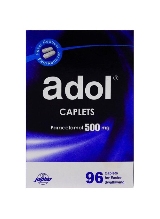 Adol - Adol 500Mg Caplets 96S - Image 1