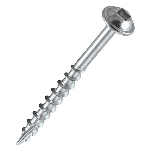 Trend Pocket Hole Screws for Softwoods, 2 Inch Long, Pack of 200, Coarse Self-Cutting Threaded Square Drive Screws, PH/8X50/200C - Image 1