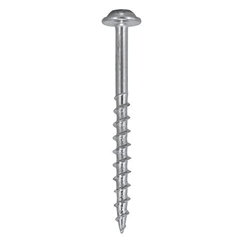 Trend Pocket Hole Screws for Softwoods, 2 Inch Long, Pack of 200, Coarse Self-Cutting Threaded Square Drive Screws, PH/8X50/200C - Image 2
