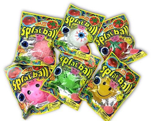 Ja-Ru JARU Splat Ball Squishy Stress Balls 6 Assorted Pack EmojiSquishy Ball Fidget Pack for Kids and Adults Party Favor Classroom Treasure Box Prize Birthday Gifts Easter Egg Stuffers 53036p - Image 5
