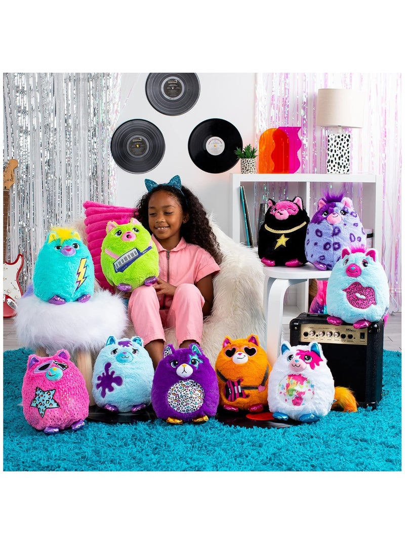 null - Misfittens Wild Cats Surprise Collectable Squishy Plush - 1 Piece Only, Assorted - Image 1