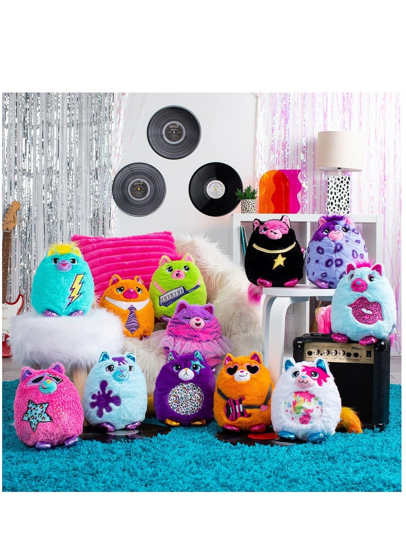 null - Misfittens Wild Cats Surprise Collectable Squishy Plush - 1 Piece Only, Assorted - Image 1