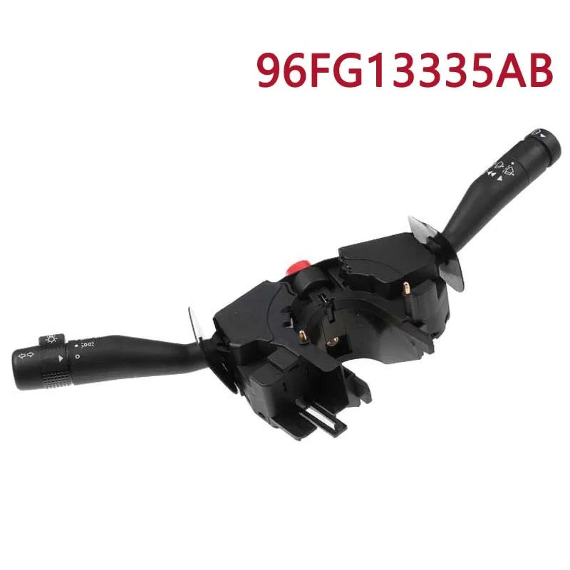 Turn Signal Switch 96FG-13335-AB - Replacement Wiper Lever Switch for Ford Fiesta Vehicle - Image 2