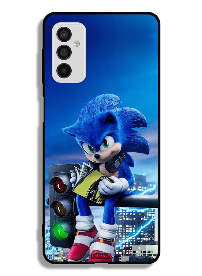 Tolwak Samsung Galaxy M52 5G Protective Case Cover Sonic Reading - Image 2