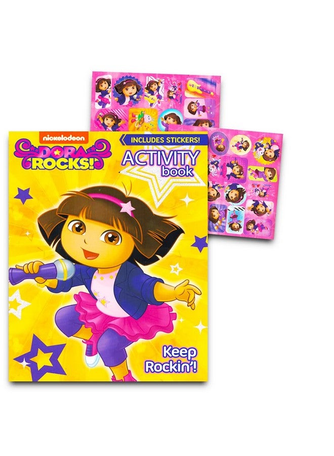 Dora the Explorer Coloring Book Super Set - 3 Dora Coloring Books Bundle with Dora Play Pack (Dora and Friends Party Supplies) - Image 3