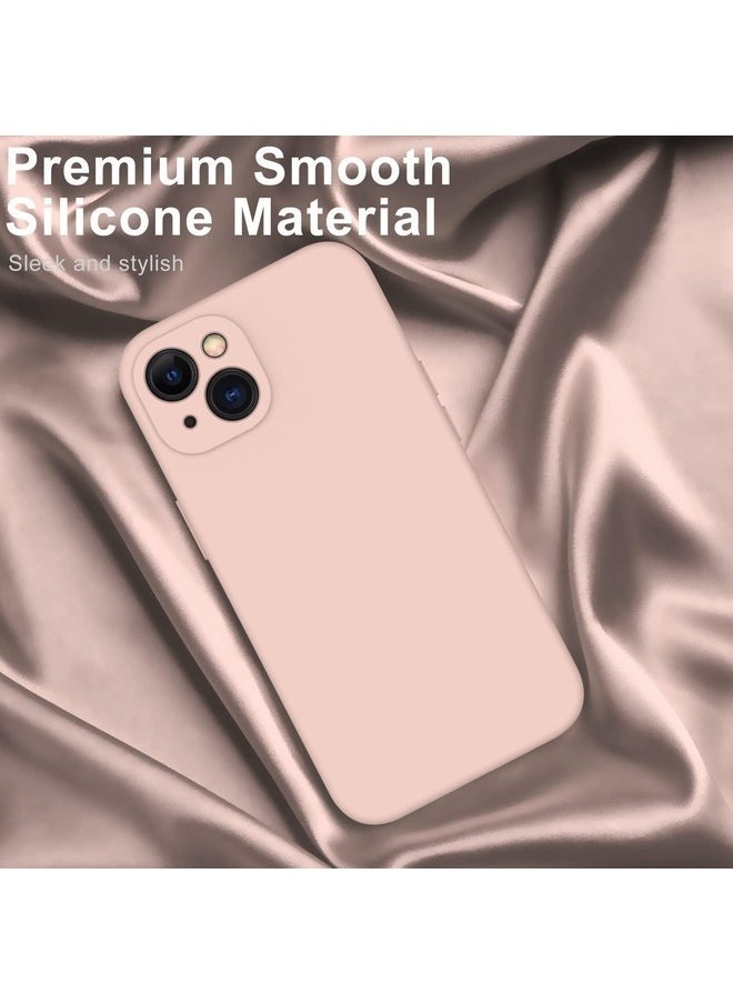 Raxoom Baby Pink iPhone 14 Plus Case with Screen Protector & Enhanced Camera Cover â€“ Drop Tested, Soft Silicone Gel Rubber, Slim Fit Design - Image 3