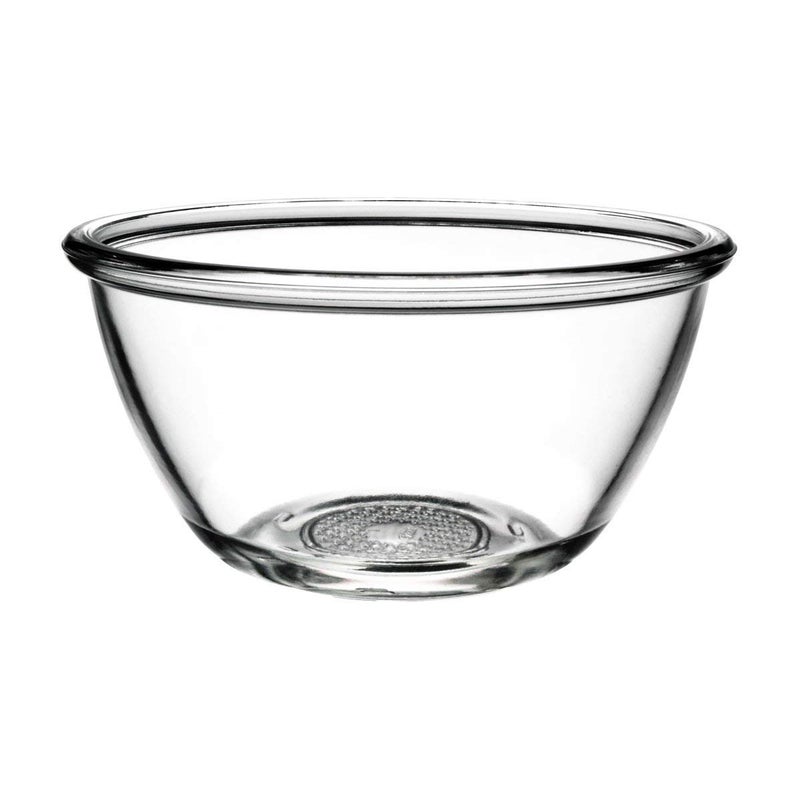 ConvertKitchen Premium B16FL Glass 4-Piece Polo Bowl with Lid | 435ml | Clear Glass Serving Bowls Set - Image 3