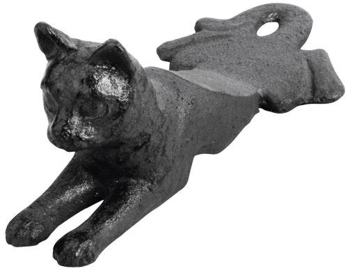Esschert Design Door Wedge Cat, Black, 2.5''H (LH130) - Image 3