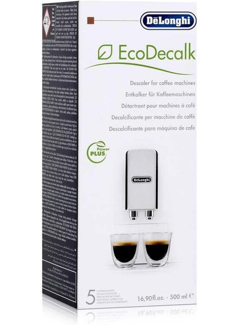 ديلونجي سائل إزالة الترسبات De'Longhi EcoDecalk DLSC500 (موديل 5513296041) - عبوة من قطعتين (500 مل) - Image 2