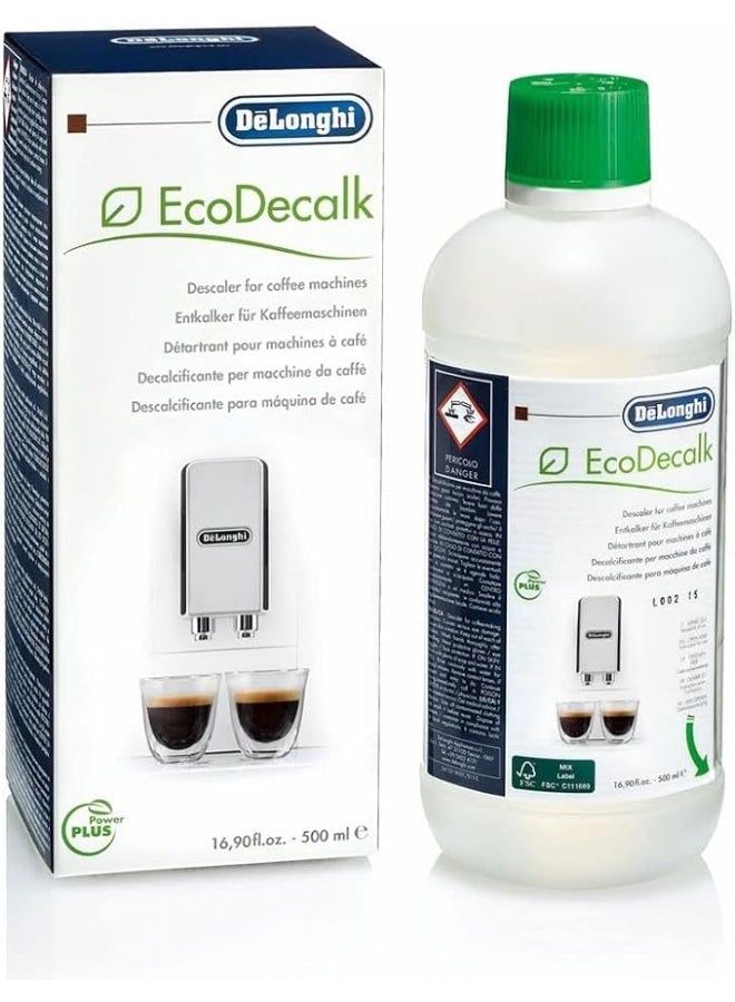 ديلونجي سائل إزالة الترسبات De'Longhi EcoDecalk DLSC500 (موديل 5513296041) - عبوة من قطعتين (500 مل) - Image 1