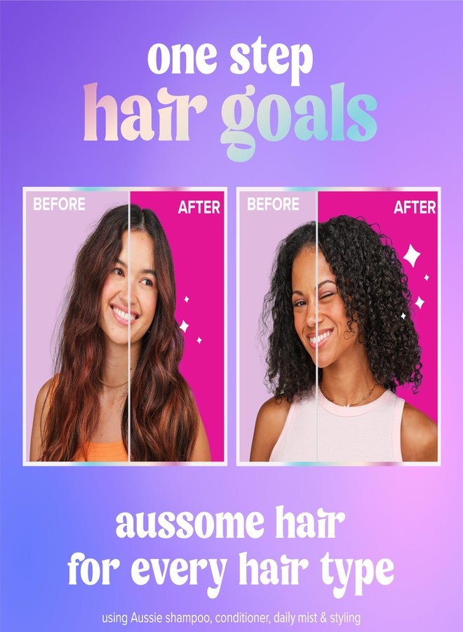 Aussie Ultra Wonder Daily Mist Lightweight Multi-Use Detangler, silicone-free, for All Hair Types and Curls, 7.6oz - Image 4