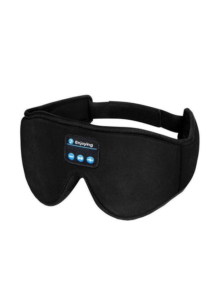 M MIAOYAN Bluetooth Headphones Headphones Wireless Music Gang Sport Headband Sleeping Music Eye Mask - Image 1