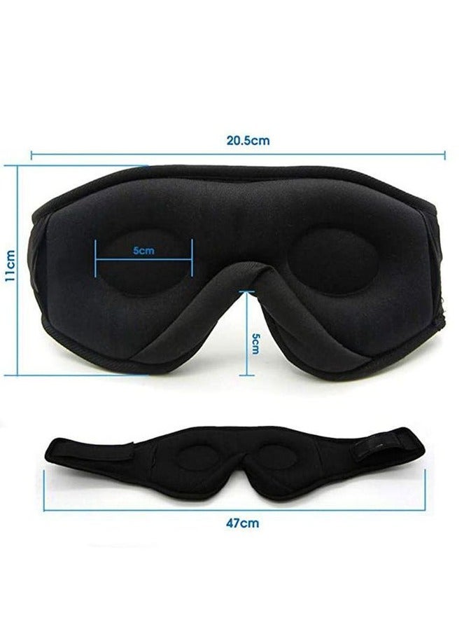 M MIAOYAN Bluetooth Headphones Headphones Wireless Music Gang Sport Headband Sleeping Music Eye Mask - Image 2