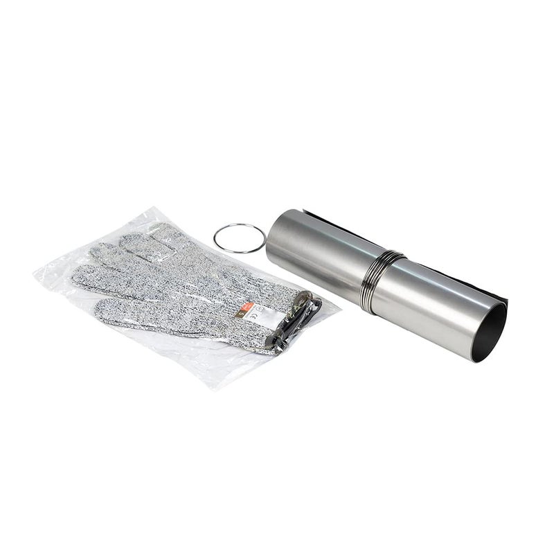 FireHiking Portable Titanium Tent Stove Pipe DIY Folding Chimney for Outdoor Camping 6.6 ft - Image 1