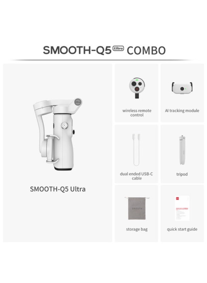زيون Zhiyun SMOOTH-Q5 Ultra Smartphone Stabilizer Combo Kit - Image 3