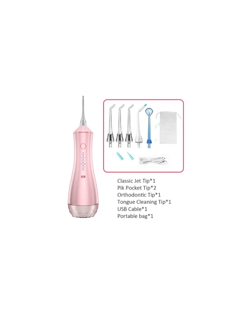 Seago Pink Stone Removal Orthodontics Retractable home oral rinse portable water floss electric dental flusher - Image 1