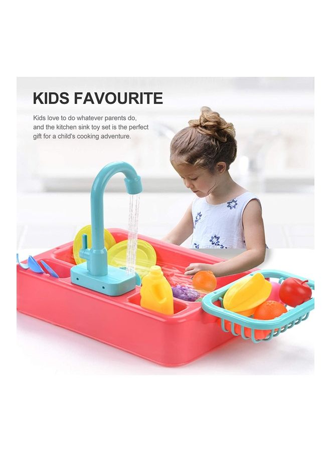 Circulating Water Kitchen Sink Playset Toy Assorted - Image 5